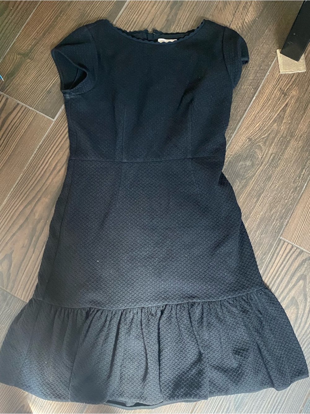 Rebecca Taylor Black Ruffle Dress-SZ 4